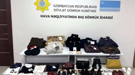 276 minlik brend malları ölkəyə qanunsuz keçirmək istədi – FOTO
