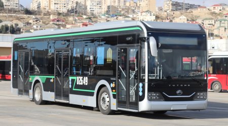 Daha bir marşrutda bütün avtobuslar yenilənir – FOTO