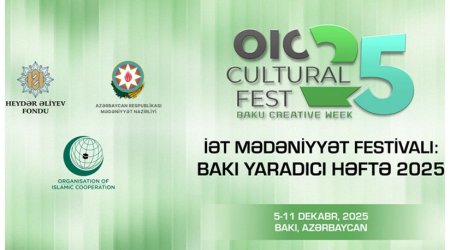 Heydər Əliyev Fondu "İƏT Mədəniyyət Festivalı: Bakı Yaradıcı Həftə"nin TƏRƏFDAŞI OLDU