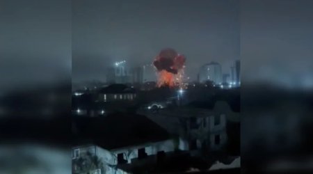 Ukrayna ordusu Çeçenistanda “Axmat” bazasına zərbə endirdi – VİDEO