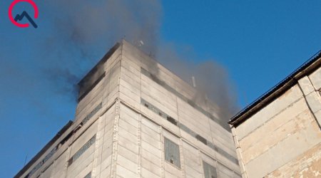 Gəncədə zavodda yanğın – FOTO