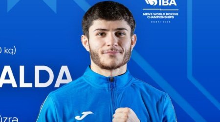 Boksçumuz dünya çempionatına qələbə ilə BAŞLADI