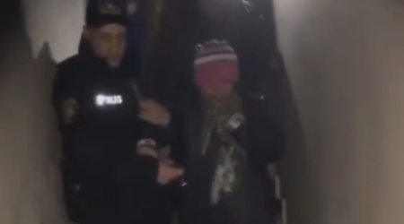 Sakinlər yanğından belə təxliyə olundu – VİDEO