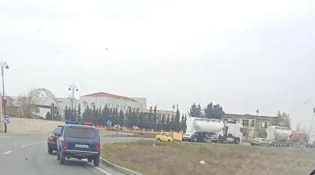Biləsuvarda YOL QƏZASI: Dörd nəfər xəsarət aldı - FOTO