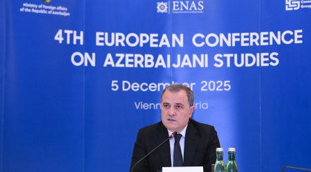 Ceyhun Bayramov Azərbaycan Araşdırmaları üzrə 4-cü Avropa Konfransında çıxış etdi - FOTO