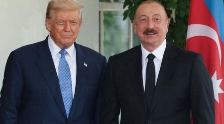 Tramp İlham Əliyevə davamlı dəstəyinə görə təşəkkür edib