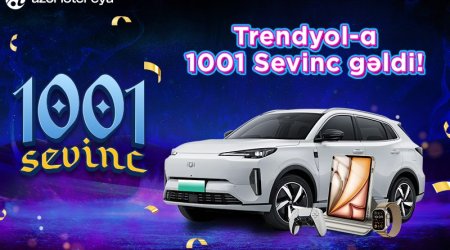"Trendyol" və Azərlotereya əməkdaşlığa başladı – “1001 Sevinc” artıq ‘’Trendyol’’da 