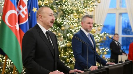 Prezident: “Mərkəzi Asiyanı Avropa ilə birləşdirən ən etibarlı və ən təhlükəsiz marşrut Azərbaycandan keçir”