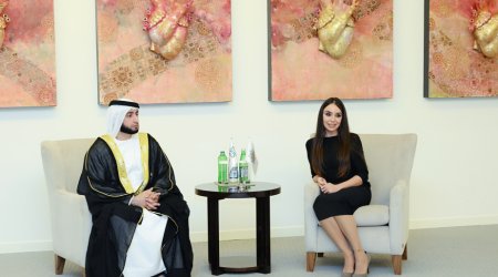 Heydər Əliyev Fondu ilə Həmdan Bin Rəşid Əl Maktum Fondu arasında əməkdaşlıq müzakirə edildi - FOTO