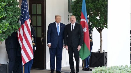 İlham Əliyev Donald Trampa TƏŞƏKKÜR EDİB