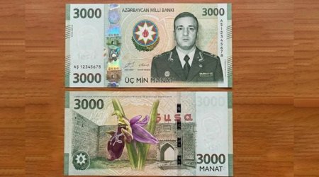 Üzərində Polad Həşimovun şəkli olan 3000 manatlıq əsginaslar tədavülə buraxılıb?