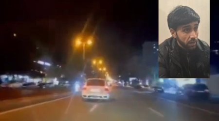 Avtoxuliqanlıq edən sürücü HƏBS EDİLDİ - VİDEO