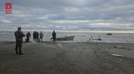 Astarada itkin düşən balıqçıların axtarışına helikopter cəlb olundu – VİDEO