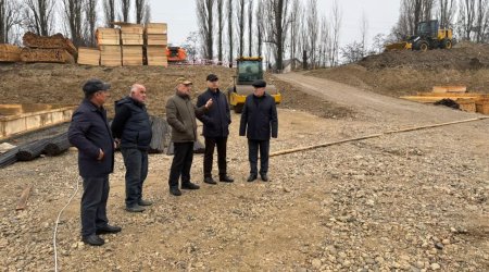 Balaqusarda 112 mənzilli yeni binalar inşa edilir – FOTO