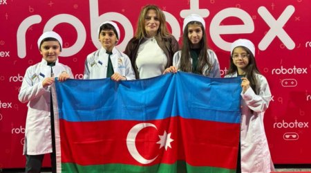 Azərbaycan komandası Tallində “Medibot” layihəsi ilə birincilik qazandı - FOTO