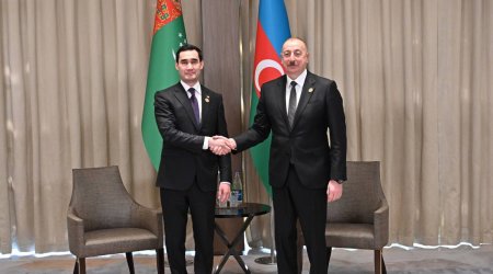 İlham Əliyevdən Sərdar Berdiməhəmmədova MƏKTUB