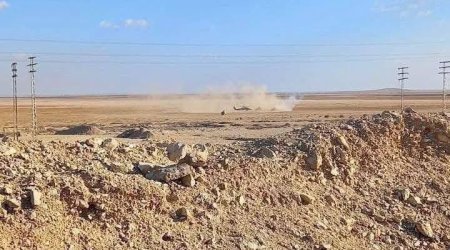 ABŞ və Suriya hərbçiləri hücuma məruz qaldılar - Hərbi təyyarələr havaya qaldırıldı - VİDEO