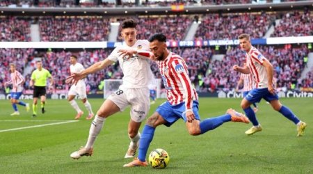 "Atletiko" doğma meydanda qələbə QAZANDI