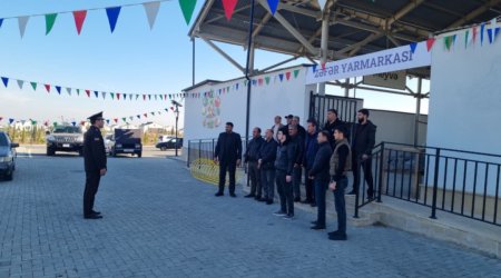 Bu nazirliyin əməkdaşları işğaldan azad olunmuş ərazilərdə sakinlərlə profilaktik söhbətlər apardı - FOTO