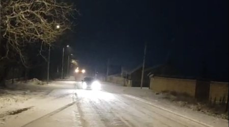 Qusar rayonu ərazisində yollarda vəziyyət necədir? - VİDEO