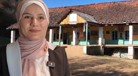 Kəndinə ilk ali təhsilli qadın kimi qayıtdı... – VİDEO