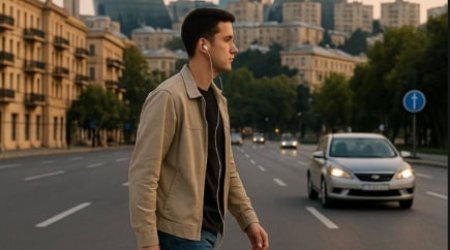 Yol keçərkən qulaqlıqdan istifadə etməyin - XƏBƏRDARLIQ