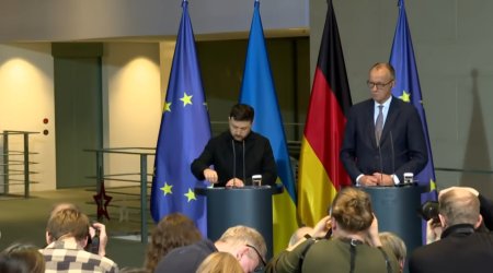 Kansler Milad bayramında Rusiya ilə Ukrayna arasında &ldquo;atəşkəs&rdquo; elan etməyi TƏKLİF ETDİ