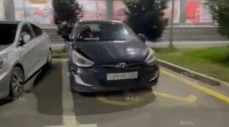 "Hövsan MİDA"da əlillər üçün olan parkinqlər zəbt olunub - ŞİKAYƏT - VİDEO