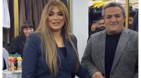 Orxan Lökbatanlı xanımına mağaza AÇDI - VİDEO