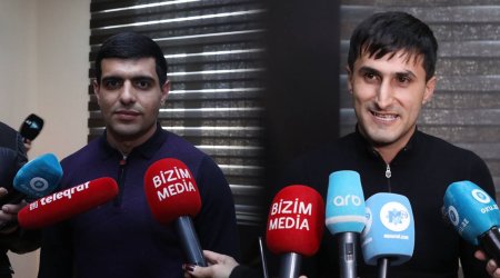 Bu gün azadlığına qovuşan məhkumların ilk təəssüratları &ndash; FOTO