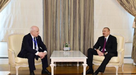 Sergey Lebedevdən Prezidentə: &ldquo;Sayənizdə Azərbaycan dünyada mövqelərini möhkəmləndirir&rdquo;