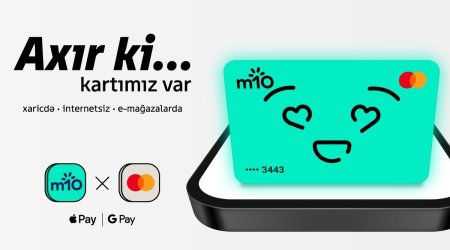 m10 Mastercard ilə ilk rəqəmsal kartını istifadəyə verdi &mdash; Apple Pay və Google Pay ilə dəstəklənir