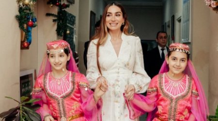 Arzu Əliyeva Uşaq Evində keçirilən bayram tədbirindən paylaşım etdi &ndash; FOTO