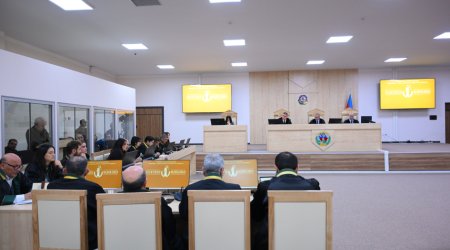 Ermənistan vətəndaşlarının məhkəməsi son söz çıxışları ilə davam etdirilib - FOTO