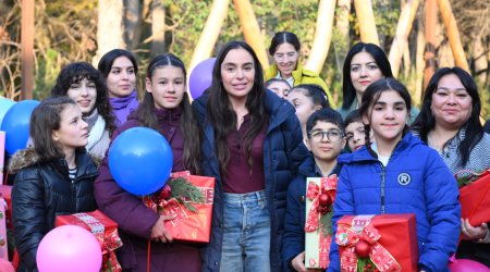 Leyla Əliyeva Mərkəzi Nəbatat bağında uşaqlar üçün təşkil olunan TƏDBİRDƏ - FOTO