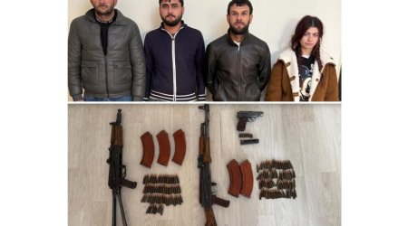 Silah alveri edən cinayətkar dəstənin üzvləri ifşa edildi