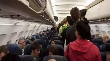 Dubaydan uçan təyyarədə ŞOK ANLAR: Azərbaycanlının 77 min dollarını oğurlamaq istədilər