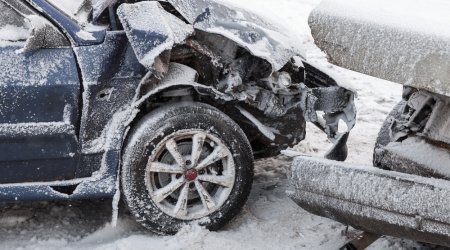 Buzlu yol Gədəbəydə QƏZAYA səbəb oldu &ndash; Xəsarət alanlar var