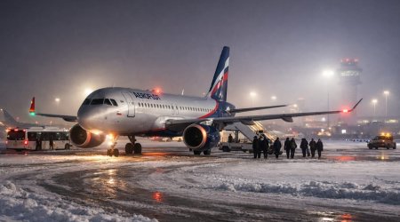 Bakdan Moskvaya uçan təyyarədə HƏYƏCANLI ANLAR yaşandı