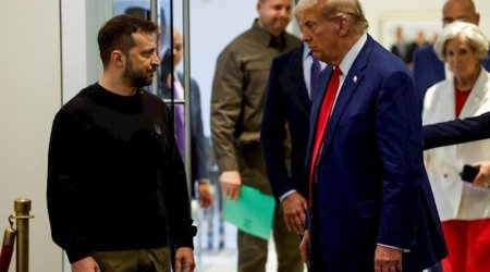 Tramp Zelenski ilə görüşdə: Bu ya bitəcək, ya da çox uzun müddət davam edəcək