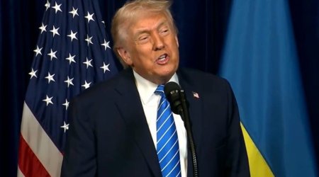 Tramp: &ldquo;Rusiya-Ukrayna münaqişəsində ərazi məsələsi hələ həll olunmayıb&rdquo; - VİDEO