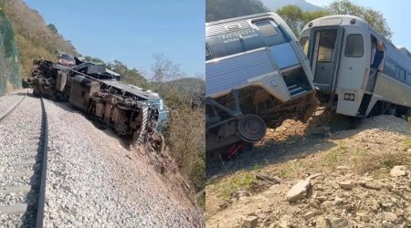 Sərnişin qatarı qəzaya uğradı: 13 ölü, 98 yaralı var &ndash; VİDEO
