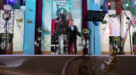 Qusarda Dünya Azərbaycanlılarının Həmrəyliyi Günü və Yeni il münasibətilə bayram tədbiri KEÇİRİLDİ - FOTO