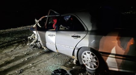 Zərdabda yol qəzası olub, xəsarət alanlar var - FOTO