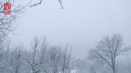 Bölgəyə ilin İLK qarı yağır &ndash; FOTO/VİDEO