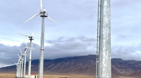 Azərbaycanda Külək Elektrik Stansiyasının tikintisi başa çatdı