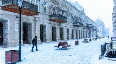 Hava kəskin dəyişir: Qar yağacaq, yollar buz bağlayacaq &ndash; XƏBƏRDARLIQ