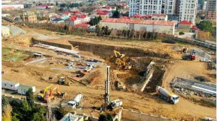 Bakıda yeni avtomobil və piyada tunellərinin tikintisinə başlanıldı &ndash; FOTO/VİDEO