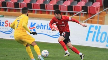 "Qəbələ" "Kəpəz"ə qalib gəldi