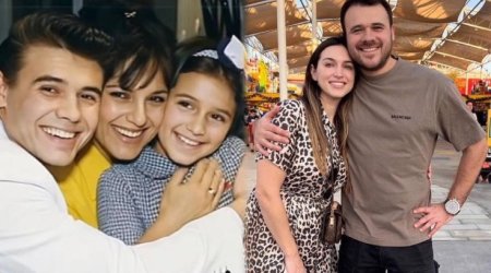 Emin bacısının ad gününü belə təbrik etdi - VİDEO